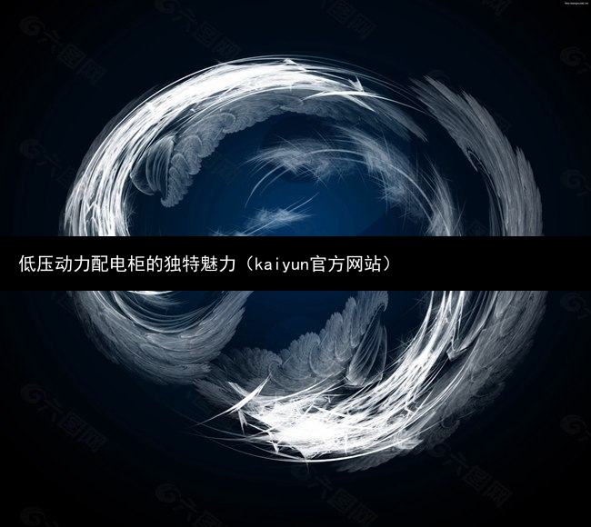 低压动力配电柜的独特魅力（kaiyun官方网站）(图3)