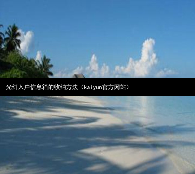 光纤入户信息箱的收纳方法（kaiyun官方网站）(图2)